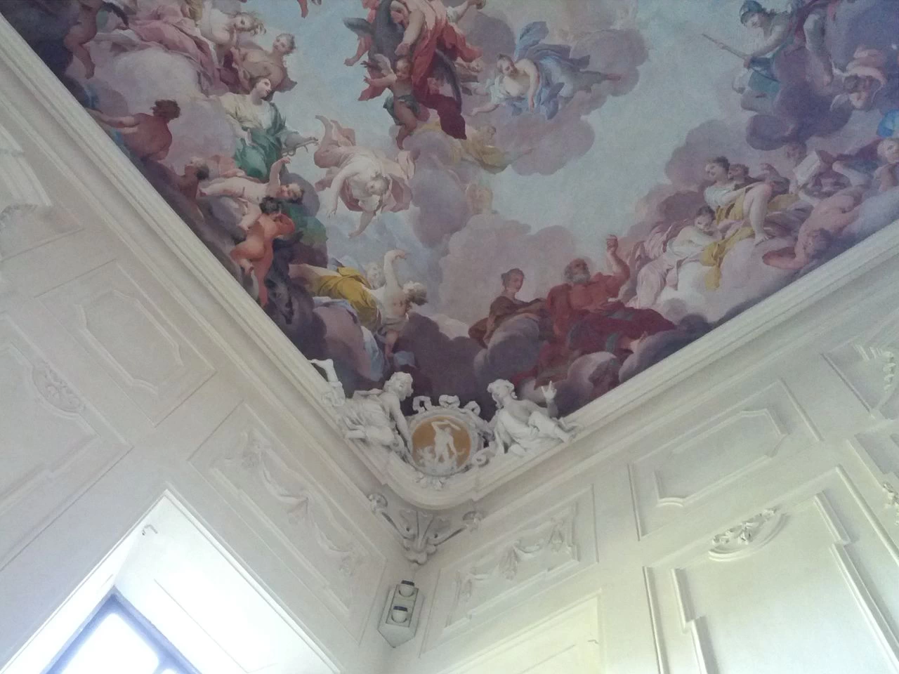 Palazzo Capponi, soffitto dello scalone